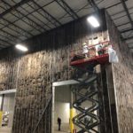 Insulating Office Building in Warehouse